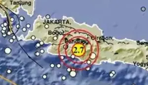 Gempa Darat Guncang Kabupaten Bandung