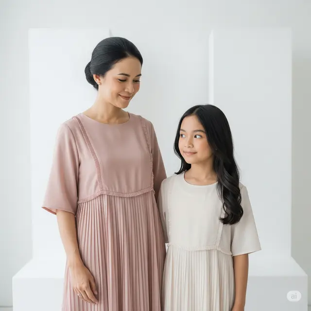 9 Inspirasi Outfit Ibu dan Anak Perempuan Terbaru 2025: Tampil Serasi dan Stylish