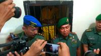 Serda Wira, anggota TNI yang pukuli polisi di Pekanbaru, pernah jalani hukuman 1 bulan 20 hari pada 2015. (Liputan6.com/M Syukur)