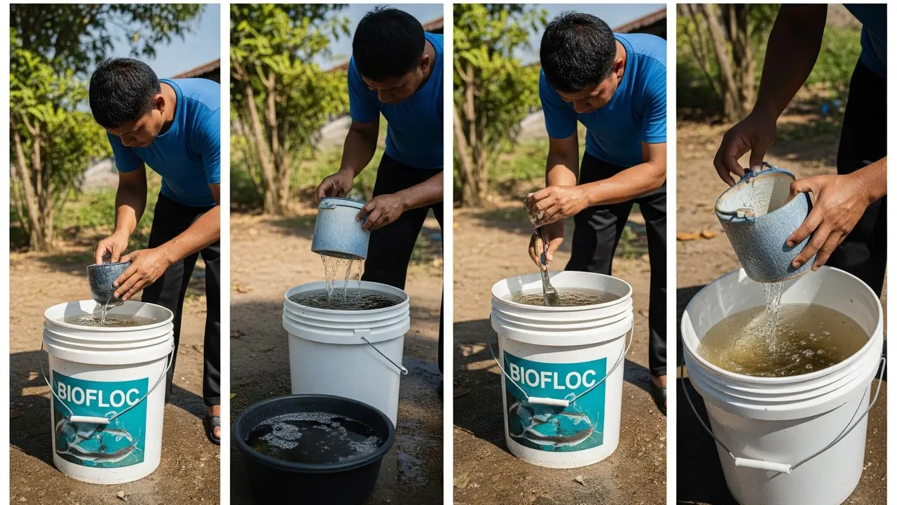 Cara Membuat Ember Bioflok untuk Ternak Lele