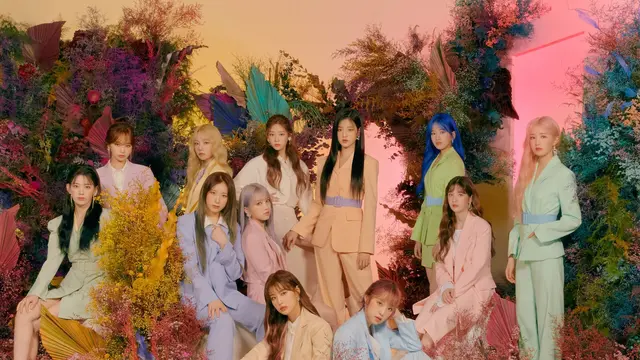 Iz*One. (Off The Record Entertainment/ Swing Entertainment via Soompi)