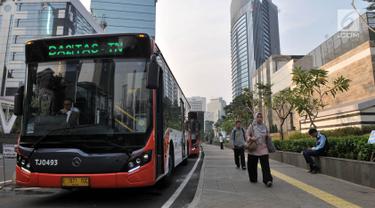 Penumpang Transjakarta Meningkat Setelah MRT Beroperasi
