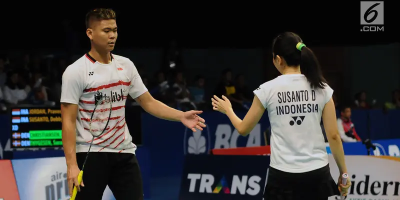 Putaran Pertama Indonesia Open 2017, Praveen/Debby Tumbang