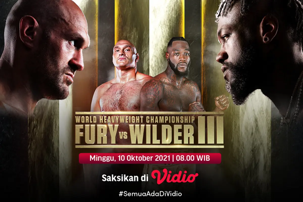 Jadwal dan Live Streaming Fury vs Wilder 3 World Heavyweight Championship di Vidio