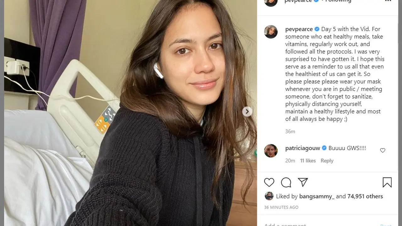 Pevita Pearce, Pevita Pearce Positif COVID-19, Corona, COVID-19, Corona COVID-19, Virus Corona