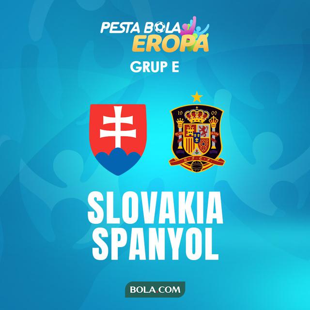 Piala Eropa - Euro 2020 Slovakia Vs Spanyol