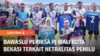 Pj Wali Kota Bekasi, Raden Gani Muhammad diperiksa Bawaslu terkait dugaan ketidaknetralan pejabat ASN Pemerintah Kota Bekasi dalam  pemilu. Sebelumnya ramai di dunia maya, para pejabat ASN Kota Bekasi pamer jersey bernomor punggung 2.