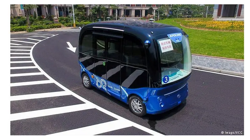 Bus otonomos Baidu