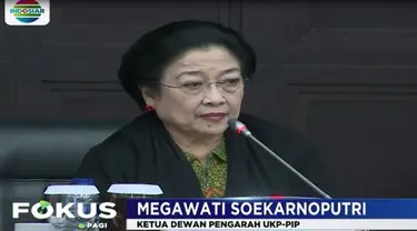 Megawati mengatakan media sangat berperan besar dalam menyalurkan dan mensosialisasikan nilai ideologi pancasila kepada masyarakat.