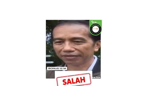 Cek Fakta Presiden Jokowi janjikan bonus Rp 12 Miliar untuk Timnas Indonesia