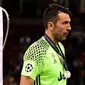 Kiper Juventus Gianluigi Buffon kembali gagal mengangkat trofi Liga Champions. (AFP/Javier Soriano)