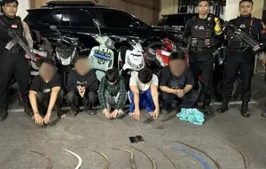 Tawuran Pemuda di Jaktim Digagalkan Patroli Polisi, 9 Celurit Disita