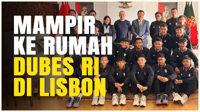 VIDEO: Tiba di Portugal, Para Pemain Korea-Korea Selecao Berkunjung ke Dubes RI
