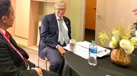 Menkes Budi Gunadi Sadikin Berbincang dengan Bill Gates bahas vaksin TBC. Dok. Sehat Negeriku/Kemenkes