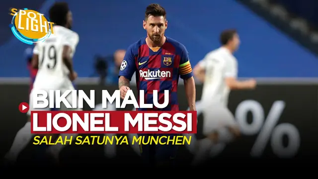 VIDEO: Kekalahan Memalukan Lionel Messi Sepanjang Kariernya, yang Terbesar dari Bayern Munchen