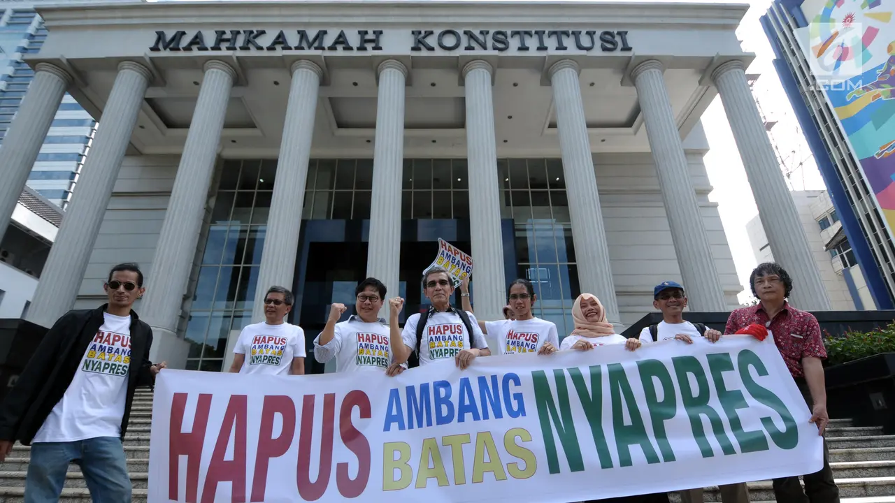 12 Pemohon Ajukan Uji Materi Syarat Ambang Batas Pencalonan Presiden