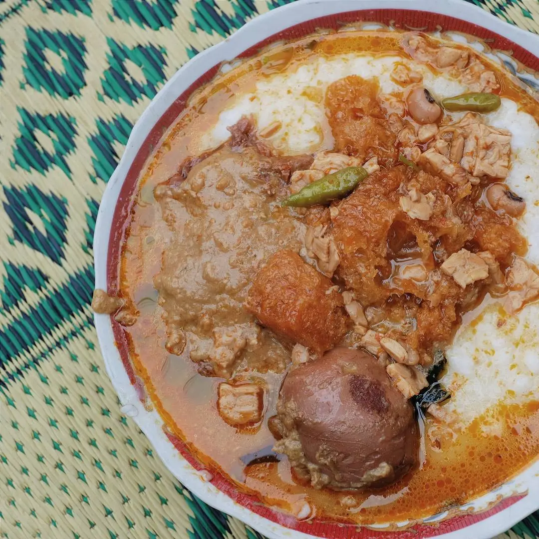 Bubur Gudeg Gejayan, Yogyakarta. (Sumber Foto: javafoodie/Instagram) 