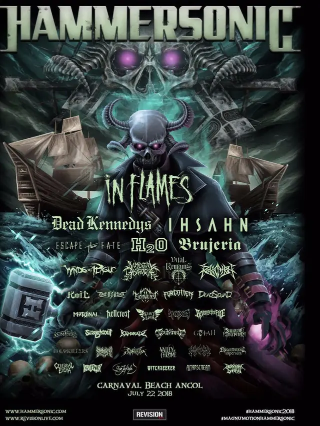 Penyelenggaraan Hammersonic 2018 (Twitter/ hammersonicfest)