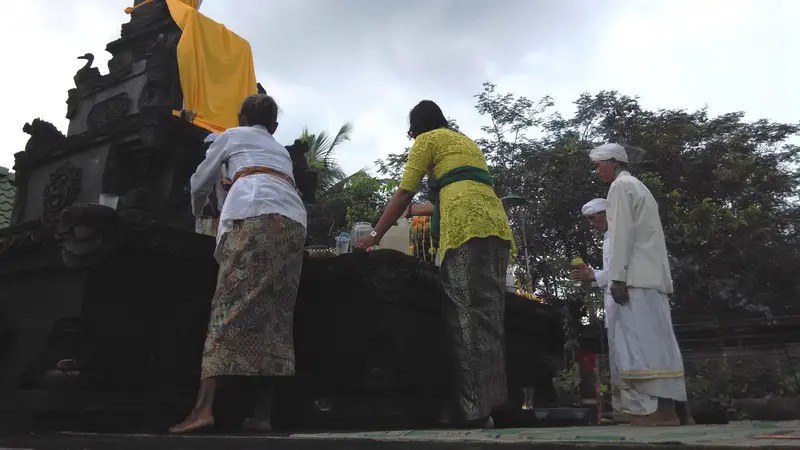 Upacara Tawur Agung Kesanga di Jepara 0315 1