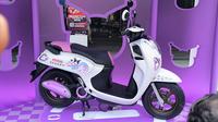 Skuter matic Honda Scoopy bergrafis karakter Kuromi dari Sanrio diluncurkan 10 Oktober 2025