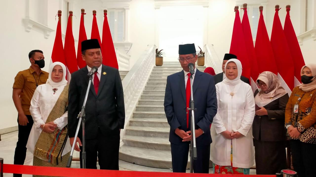 Penjabat (Pj) Gubernur DKI Jakarta Heru Budi Hartono resmi melantik Joko Agus Setyono sebagai Sekretaris Daerah (Sekda) DKI Jakarta.
