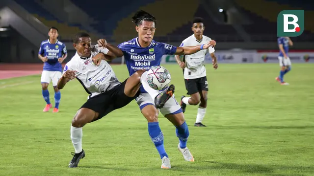 BRI Liga 1 2021: Persib Bandung vs Persipura Jayapura