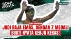 Jendi Pangabean meraih tujuh emas di ASEAN Para Games Thailand setelah sebelumnya enam emas di Kamboja, sekaligus menjadi atlet Indonesia terbanyak. Ia menekankan kerja keras, disiplin, dan pentingnya akses bagi atlet disabilitas.