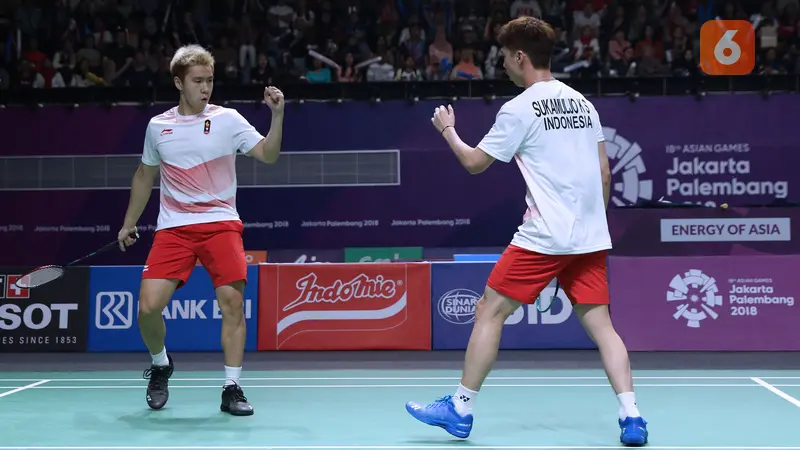 Bulutangkis : Kevin Sanjaya/Marcus Gideon