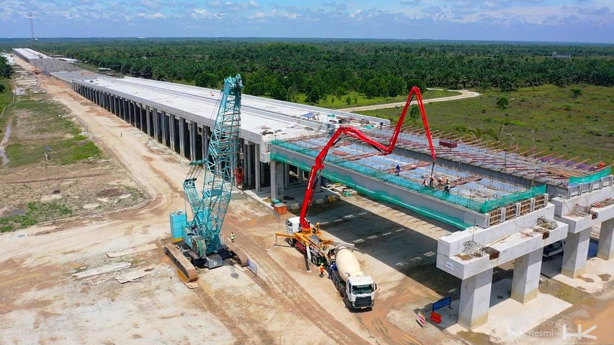Capai 57%, Intip Progres Pembangunan Tol Lingkar Pekanbaru