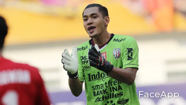 Kiper Bali United, Wawan Hendrawan.