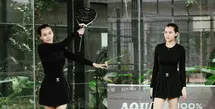 Aaliyah Massaid kembali menekuni rutinitas olahraganya setelah melahirkan putra pertama [@aaliyah.massaid]
