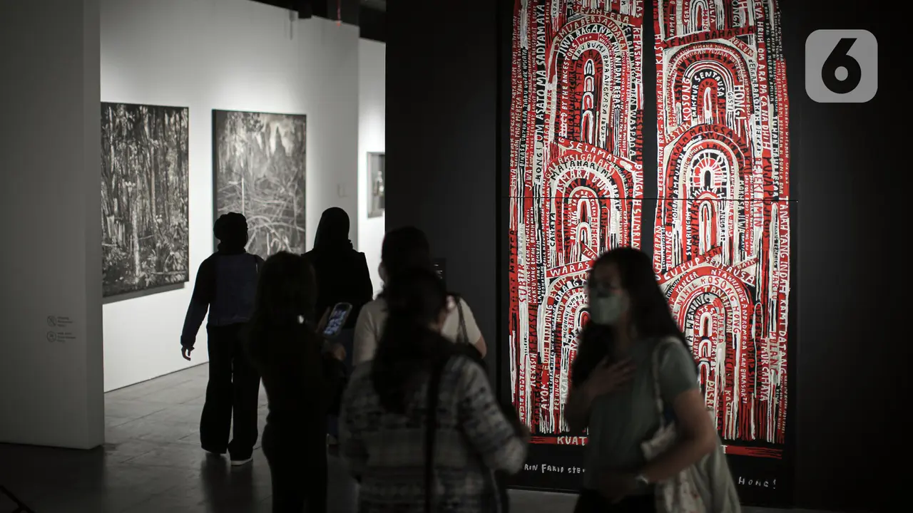 Mengunjungi Pameran Distrik Seni Sesi 2 di Gedung Sarinah