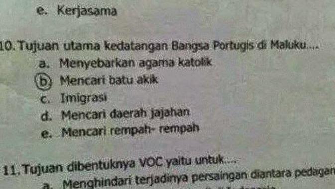 soal ujian nyeleneh (foto: brilio)