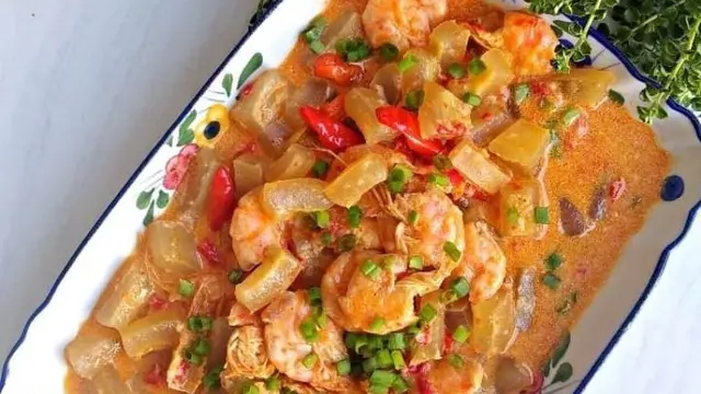 Udang Kikil Santan Pedas