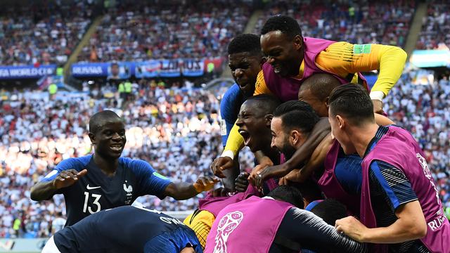 Prancis Vs Argentina Kylian Mbappe