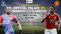 Crystal Palace Vs Manchester United (Liputan6.com/Triyasni)