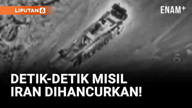 Militer Israel Rilis Video Serangan ke Peluncur Misil Iran!