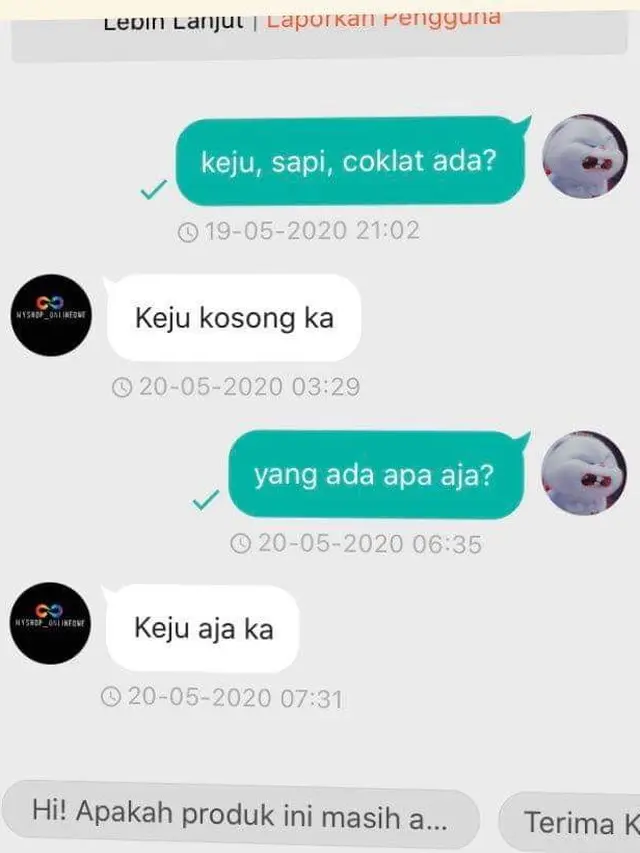 Chat Balasan Admin Olshop yang Bikin Greget, Enggak Habis Pikir. (Sumber: Twitter/txtdariolshop)