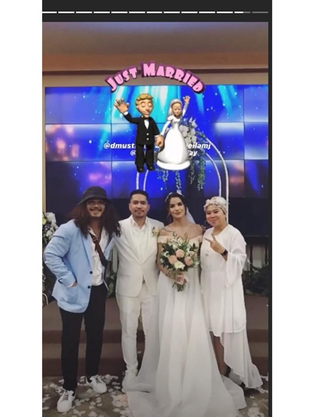 Sah, Ini 7 Potret Pernikahan Sheila Marcia yang Dilakukan Secara Tertutup