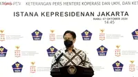 Ketua Satuan tugas Pemulihan Ekonomi Nasional, Budi Gunadi Sadikin. Dok Kominfo.