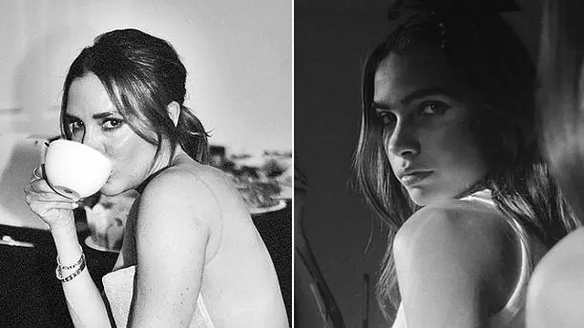 Victoria Beckham dan Hanna Cross