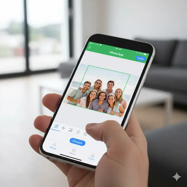 Etika Penggunaan Foto Profil di WhatsApp (Foto: Gemini AI)