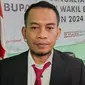Ketua Bawaslu Garut Ahmad Nurul Syahid, selepas pembacaan sidang gugatan dua bacalon pilkada Garut. (Liputan6.com/Jayadi Supriadin)