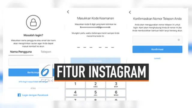 VIDEO: Fitur Baru Instagram, Bantu Akun Korban Peretasan