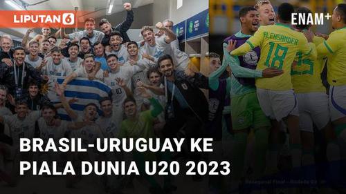VIDEO: Brasil dan Uruguay ke Piala Dunia U20 2023 Indonesia