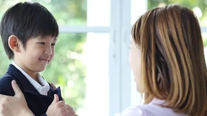 Ilustrasi ibu dan anak./Copyright shutterstock.com