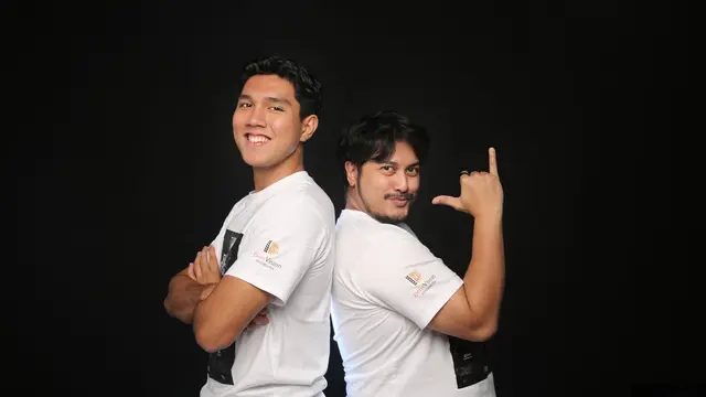 Mamang Osa dan Jefan Nathanio.