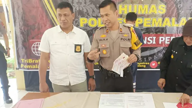 Satu pelaku tertangkap, 2 terduga pelaku penggandaan uang di Pemalang masih dalam pengejaran polisi atau DPO. (Foto: Liputan6.com/Polres Kebumen/Muhamad Ridlo)