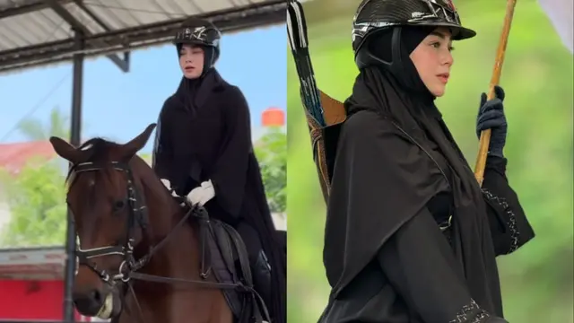 Model Hijab Celine Evangelista yang Bikin Pangling/Instagram @celine.evangelista
