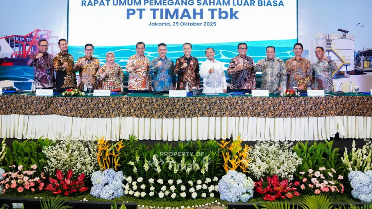 RUPSLB PT Timah Tbk (TINS), Rabu (29/10/2025). (Foto: PT Timah Tbk)